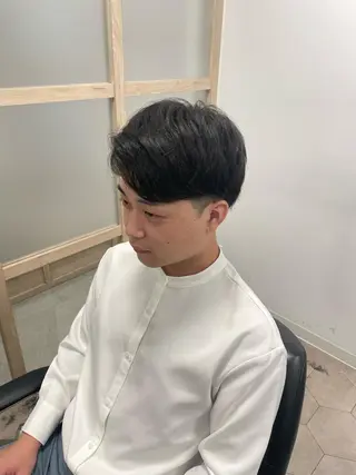 ミディアム 長村 美優のヘアスタイル