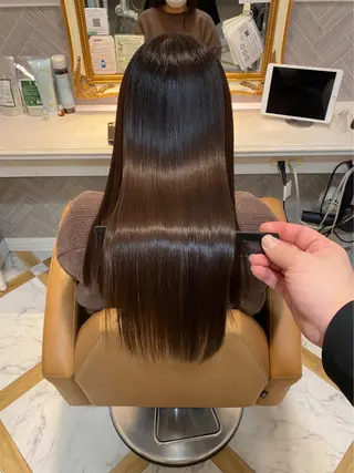 ロング 💎巻ける縮毛矯正/ 艶髪💎石渕智也のヘアスタイル