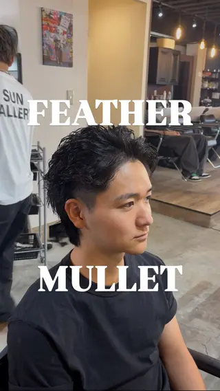 ショート パーマ メンズ 長島勇斗 💈メンズカット💈のヘアスタイル