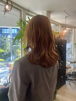 ミディアム hair  salon necco所属・柴田 さくらのヘアスタイル