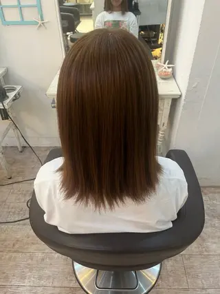 ミディアム アロハ　自由が丘所属・ハイライト 募集中💕まゆのヘアスタイル