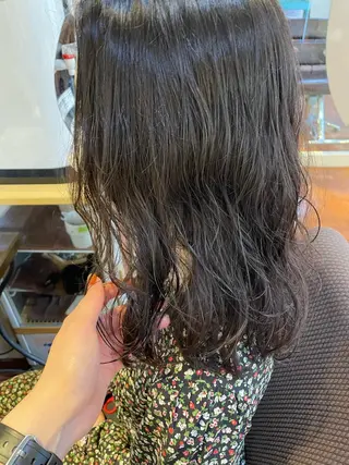 セミロング パーマ ティーシースペース　元住吉店所属・奈良橋 彩圭のマツエク・マツパデザイン