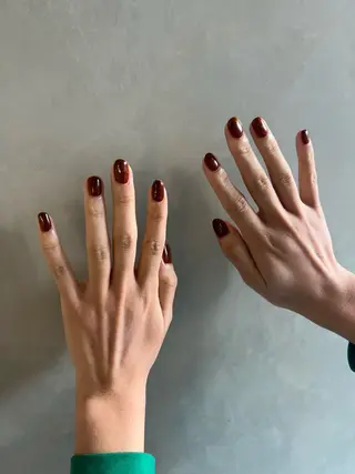 ネイル マツイ ハルカのヘアスタイル