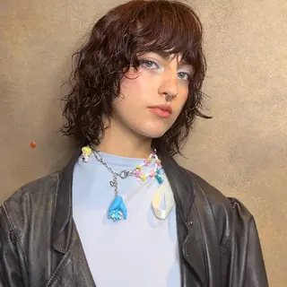 ミディアム パーマ FBeauty 青山店所属・パーマ特化美容師 表参道のヘアスタイル