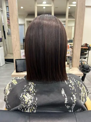 ミディアム YoLo.所属・村上 ななみのヘアスタイル