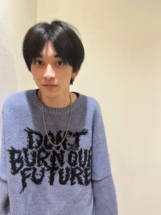 ショート カラー 小林 伯熙のヘアスタイル