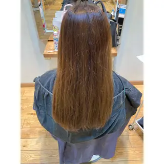 セミロング カラー ショートカット/ 明千のヘアスタイル