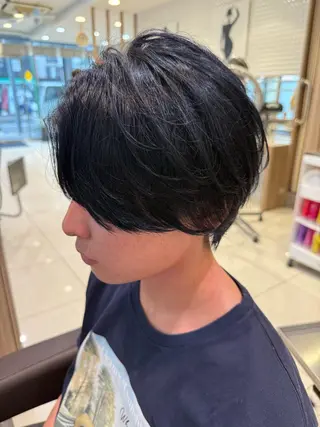 ショート メンズ 髪質改善・ストレート ‪✂︎‬東 大珠✂︎のヘアスタイル