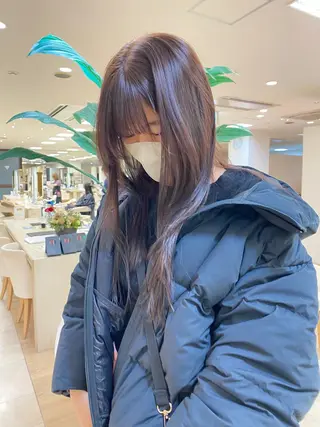 ロング カラー レイヤー/ウルフ🤎 mayo.のヘアスタイル