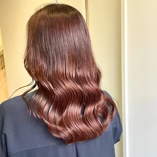 セミロング カラー IT by ALBUM八王子店のヘアスタイル