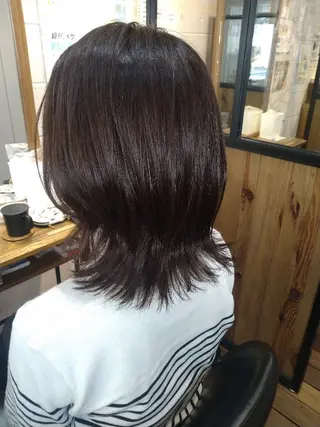 ミディアム アイブロウ◎ rista藤岡佳世のヘアスタイル