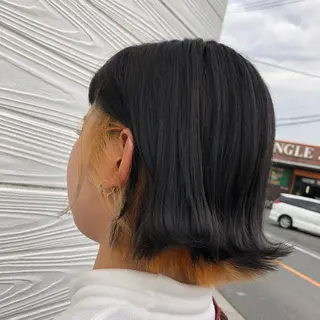 ショート 半田 知穂のヘアスタイル