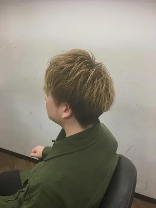 ミディアム カラー 前田賢生 ご新規様はNGのヘアスタイル