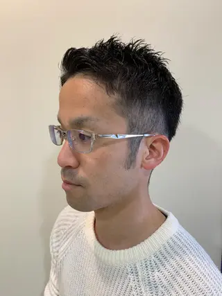 メンズ 西新/siohair 似合わせ/石尾刻矢のヘアスタイル