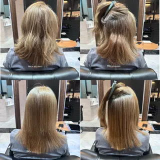 ミディアム LuanaTOKYO 都築佑汰のヘアスタイル