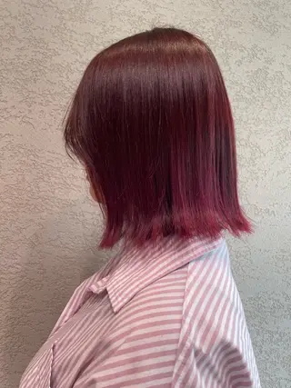 ミディアム ブリーチ🌟リタッチ 🎠KANON🎡のヘアスタイル