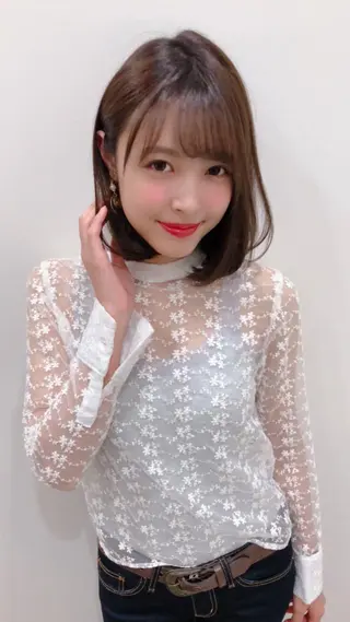 ミディアム カラー 女性が憧れる ショート/角田愛和のヘアスタイル