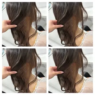 セミロング カラー ヘアアレンジ 🎀推し活ヘアー🎀 Yuuna🐰💖のヘアスタイル