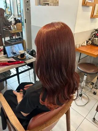 セミロング カラー 艶カラー/耳つぼ/ 渡辺奈緒のその他イメージ