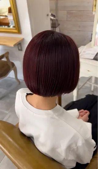 ショート カラー 🍕月舘りほ カラー/髪質改善🍕のヘアスタイル