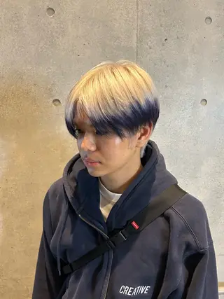 ショート カラー メンズ 垢抜けカラー kira🌛のヘアスタイル