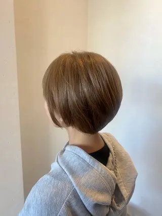 ショート レディース特化 ナチュラル☘︎︎芹七のヘアスタイル