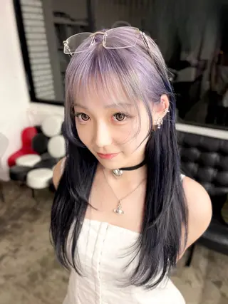 ロング カラー TOTA 唯一無二カラーのヘアスタイル