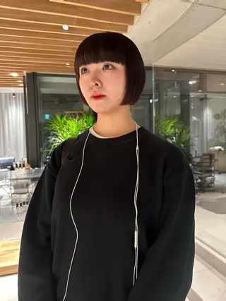 ショート 井上 翠月のヘアスタイル