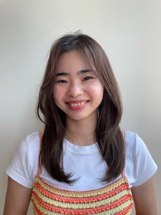 ロング Toiro 横浜所属・🎀レイヤー/パーマ カラー/ai🎀のヘアスタイル