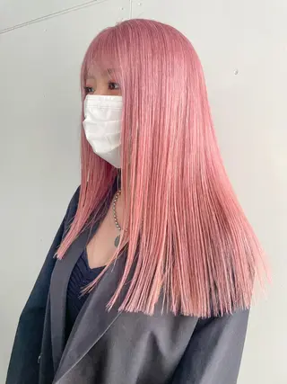 ロング カラー yurika☁️ 似合わせ｜レイヤーのヘアスタイル