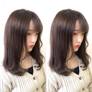 ロング カラー 池袋髪質改善 タニグチのヘアスタイル