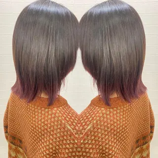 ミディアム 髪質改善カラー/店長 宮内秀峰のヘアスタイル