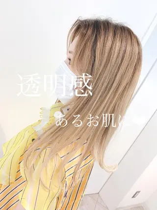 ロング カラー 【悩み解決!美髪へ】 店長 平間 響のヘアスタイル