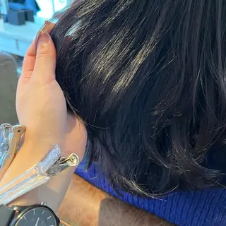 セミロング カラー 🌷L'oeuf 【ﾙﾌ】ホシカワ🌷のヘアスタイル