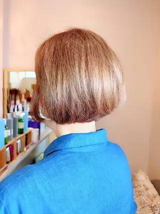 ショート ニコヘアープラス所属・森田 朝子のヘアスタイル
