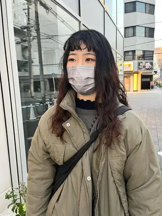 ロング パーマ ショート/パーマ/ カラー/FUKOのヘアスタイル