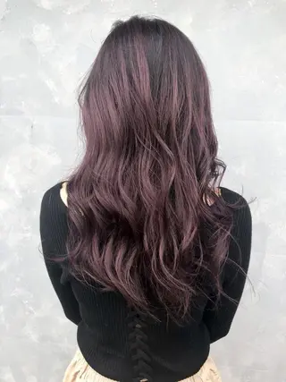 ロング 縮毛矯正 髪質改善 鈴木のヘアスタイル
