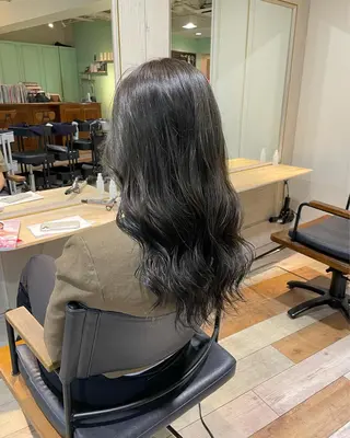 ミディアム カラー パーマ ヘアアレンジ メンズ キッズ ネイル マツエク・マツパ AUSTIN所属・🌿丁寧なカウンセリ ング/Naoki🌿のヘアスタイル