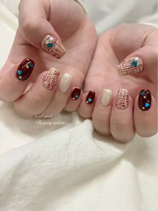 ミディアム nail jaol池袋店所属・ネイルJaol 池袋のネイルデザイン