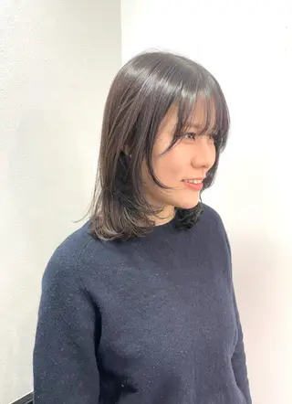 ミディアム 野町好花 レイヤー/髪質改善のヘアスタイル