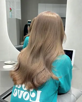 ロング カラー 卒業式ヘアセット🎀 ヘアアレンジのヘアスタイル
