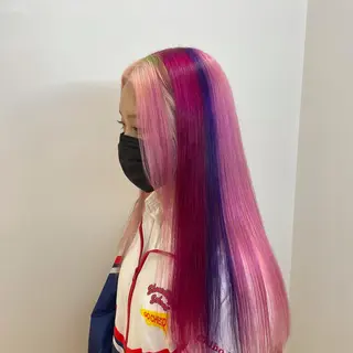 カラー 小濵 美月のヘアスタイル