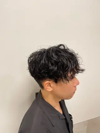 パーマ Go today shaire salon所属・AiLi🕊️天神 メンズパーマのヘアスタイル