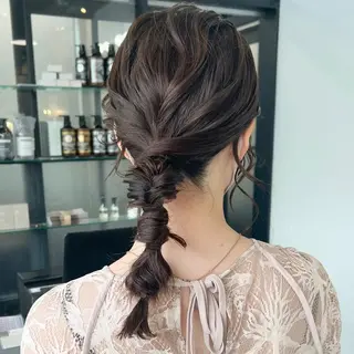 ヘアアレンジ ショート/ボブ 🌼YUNAのヘアスタイル