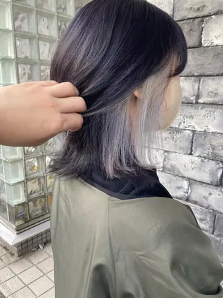 ミディアム カラー ✂️似合わせの魔術師 石田一樹✂️のヘアスタイル