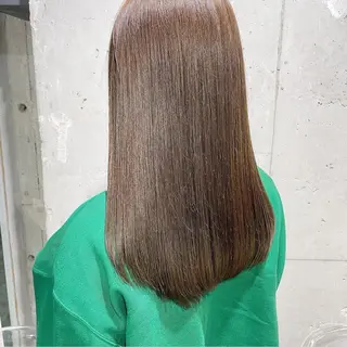ロング カラー I'S.横浜所属・赤み消しカラー 🍀JUNKIのヘアスタイル