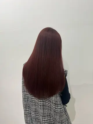 ロング カラー 小杉真央 🕊🫧のヘアスタイル