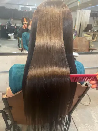 ロング 南堀江🌿パーマ Tetsu【テツ】のヘアスタイル