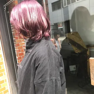 ミディアム カラー share salon JAM 吉祥寺所属・レイヤー/ブリーチ HIKARU ♡のヘアスタイル