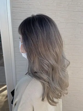 セミロング カラー 4-rest garden （フォーレストガーデン）所属・金井 直樹のヘアスタイル